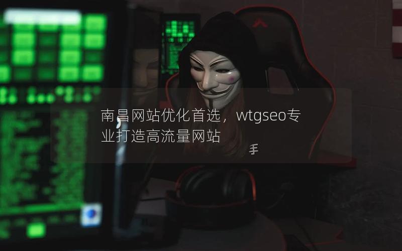 南昌网站优化首选，wtgseo专业打造高流量网站